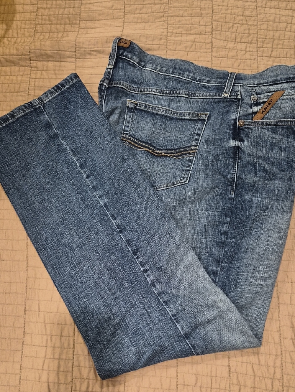 Ariat Men's M4 Relaxed Straight-Leg Jeans